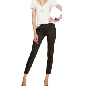 Lilly Pulitzer black ponte pull on travel pants women’s size M knit leggings